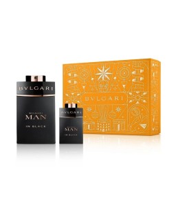 Bvlgari man in black 2 pcs set: 3.4 eau de parfum spray + 0.5 eau de parfum spray..