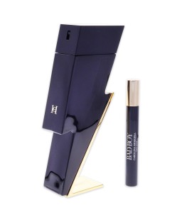 Carolina herrera bad boy 2 pcs set for men: 3.4 eau de toilette spray + 0.34 eau de toilette spray