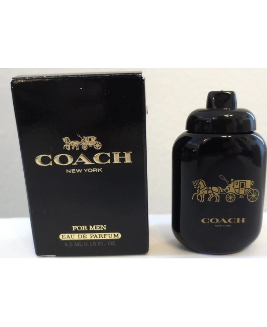 Coach new york 4.5 ml eau de parfum mini for men