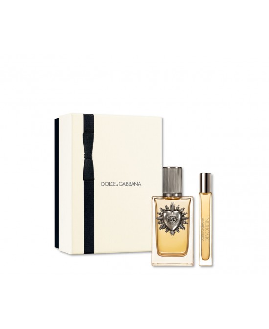 Dolce & gabbana devotion 2 pcs set for men: 3.3 eau de parfum spray + 0.33 eau de parfum spray