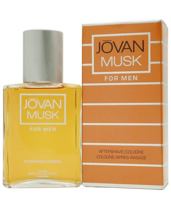 Jovan musk 8 oz aftershave/cologne splash