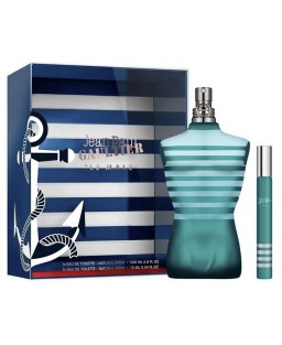 Jean paul gaultier le male 2 pcs set for men: 6.7 eau de toilette spray + 0.33 oz eau de toilette spray