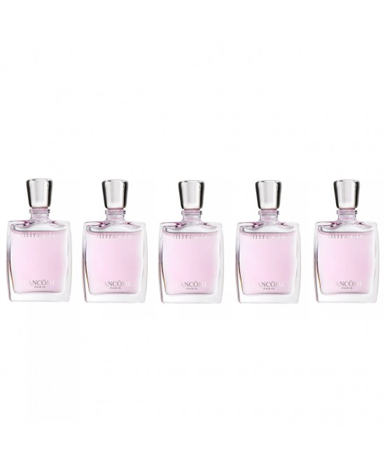 Lancome miracle 5 pcs mini set for women: miracle 5 x 0.16 oz eau de parfum splash