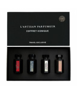 L'artisan parfumeur 4 * 5 ml mini set: passage d'enfer eau de toilette + un air de bretagne eau de parfum + la chasse aux papillions eau de toilette + memoire de roses eau de parfum