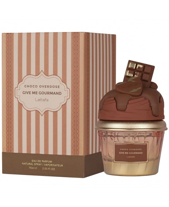 Lattafa give me gourmand choco overdose 2.53 eau de parfum spray