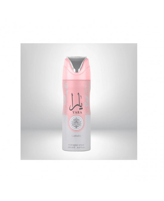 Lattafa yara 6.7 perfumed body spray for women