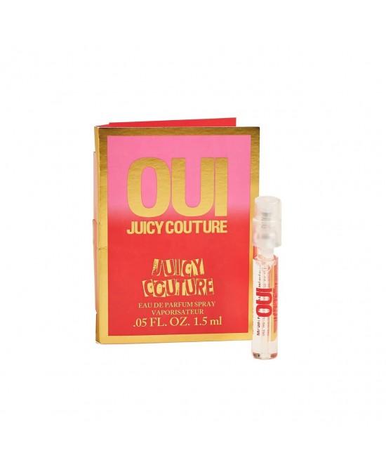 Juicy couture oui 0.05 eau de parfum vial for women Juicy couture oui 0.05 eau de parfum vial for women