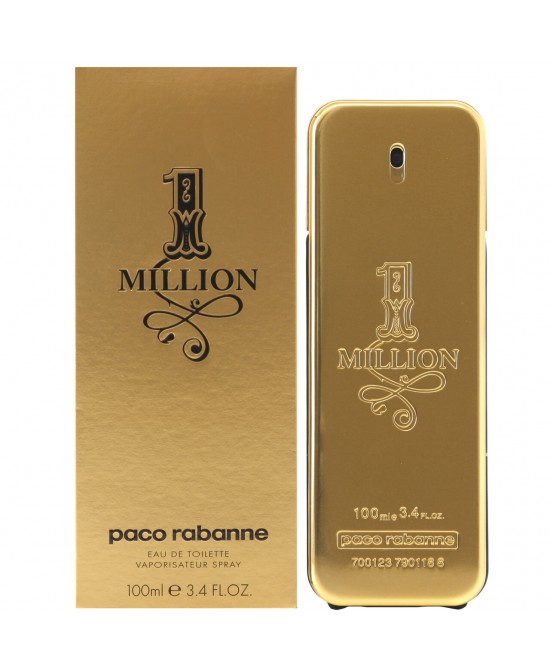 Paco rabanne one million 3.4 eau de toilette spray for men