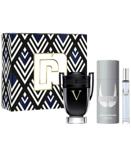Paco rabanne invictus victory 3 pcs set for men: 3.4 eau de parfum + 5 oz deodorant spray + 0.34 eau de parfum Paco rabanne invictus victory 3 pcs set for men: 3.4 eau de parfum + 5 oz deodorant spray + 0.34 eau de parfum