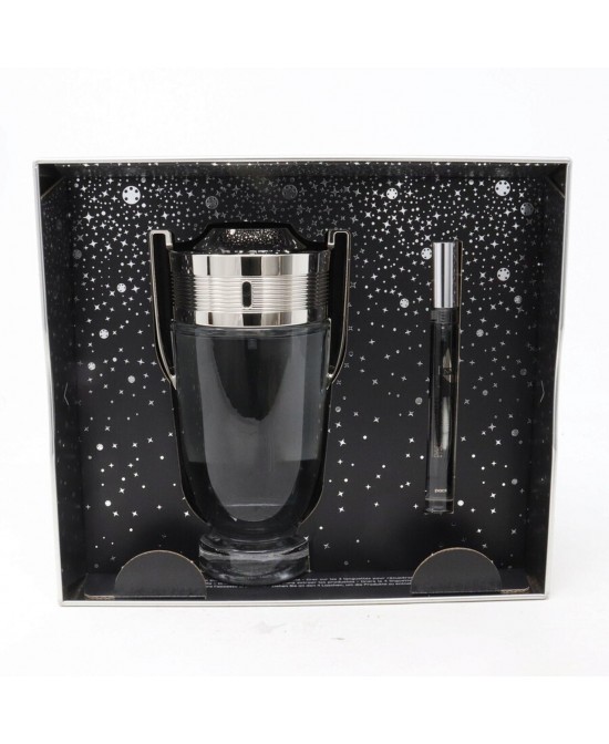 Paco rabanne invictus 2 pcs set for men: 6.7 eau de toilette spray + 0.34 eau de toilette spray.