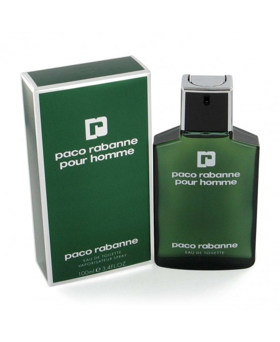 Paco rabanne pour homme 3.4 eau de toilette spray