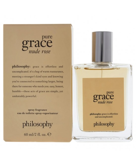 Philosophy pure grace nude rose 2 oz eau de toilette spray