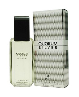 Quorum silver 3.4 eau de toilette spray