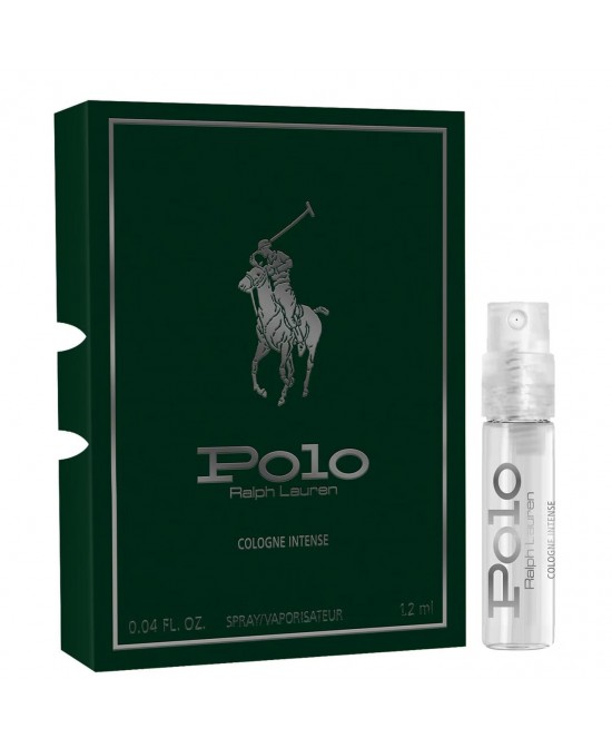 Polo green 0.04 cologne intense spray vial for men