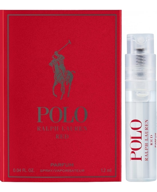Polo red 0.04 parfum spray vial for men