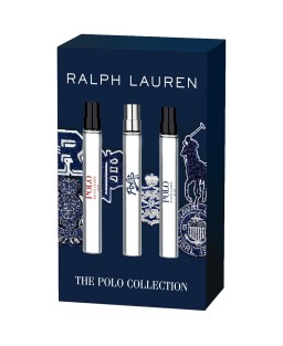 Polo ralph lauren 3*10ml 3 pcs set for men: polo red 0.34 eau de toilette spray + polo 67 0.34 eau de toilette spray + polo blue 0.34 eau de toilette spray