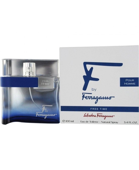 Salvatore ferragamo f by ferrgamo free time 3.4 eau de toilette spray